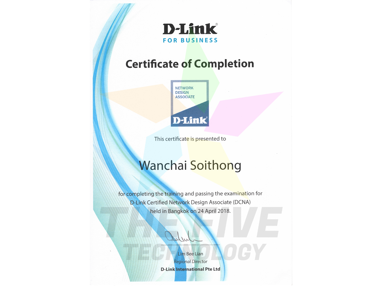 Certificate 20